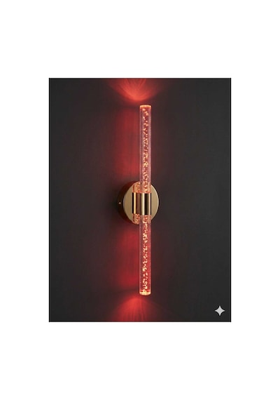 Bubbleflux Large 51 Cm Modern Tasarım Led Aplik - Duvar Lambası - Gold - Elektrikli - Rgb Kumandalı Gold Rgb Elektrikli Kumandalı