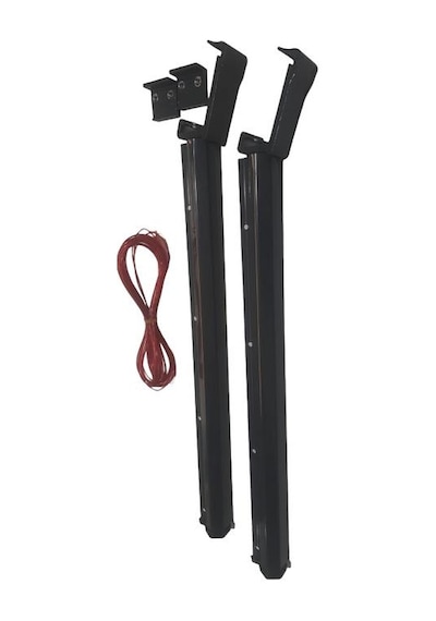 Antrasit Balkon Kurutma Askıs Kare Korkuluk 60x25