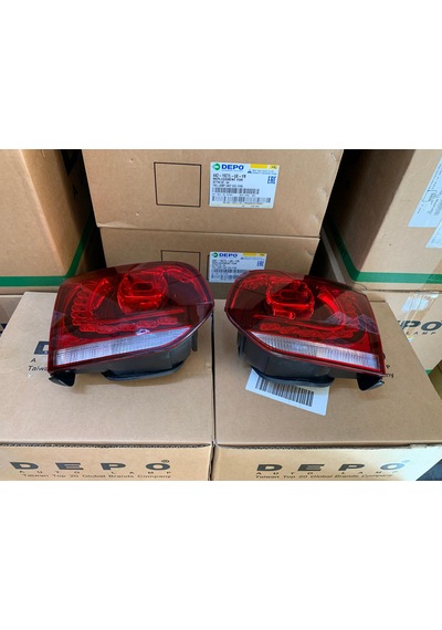 Vw Golf6 2009-2013 Arası Depo Ledli Sağ Ve Sol İç Stop Lambası 5k0945093p / 5k0945094p