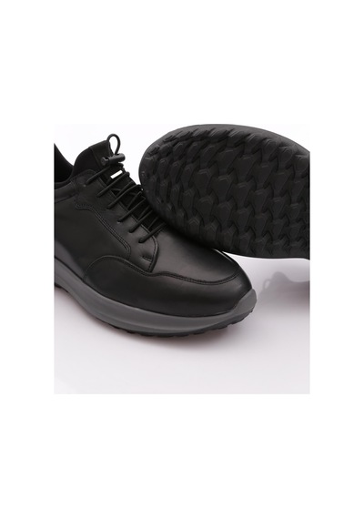 Dgn 1529 Erkek Bağcikli Sneakers Ayakkabi Siyah