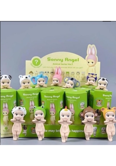 Sonny Angel Hipper Kaktüs Cactus Serisi Dekoratif Mini Figür Tek Adet Yeşil