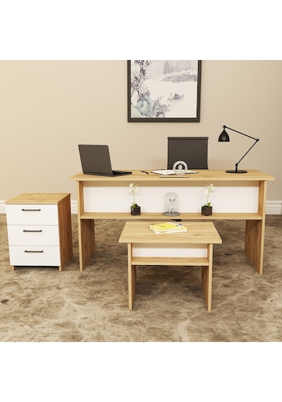 KALENDER DEKOR MERKÜR-1-2-3 OFİS BÜRO MASASI TAKIMI MRK02