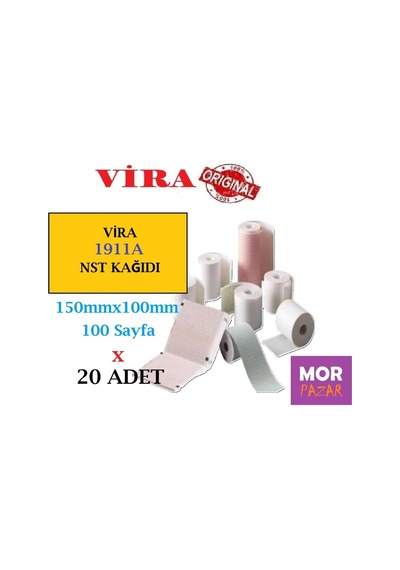 1911a Nst Kagıdı 150 Mm X 100 Mm Z Katlama 100 Sayfa X 20 Adet