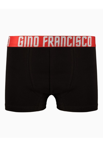 Gino Francisco Erkek Boxer 3'lü Paket Pamuklu Kırmızı Mood Serisi Premium Kutulu Set