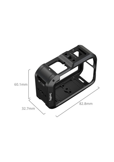 Smallrig - 6374 Djı Osmo Action 6 İçin Kamera Kafesi Kiti Ve Filtre Seti