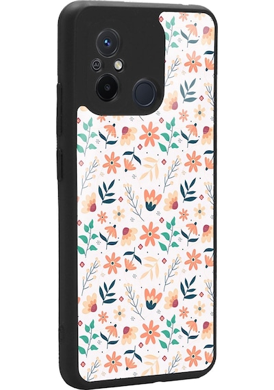 Xiaomi Redmi 12c Minik Sonbahar Tasarımlı Glossy Telefon Kılıfı Çok Renkli