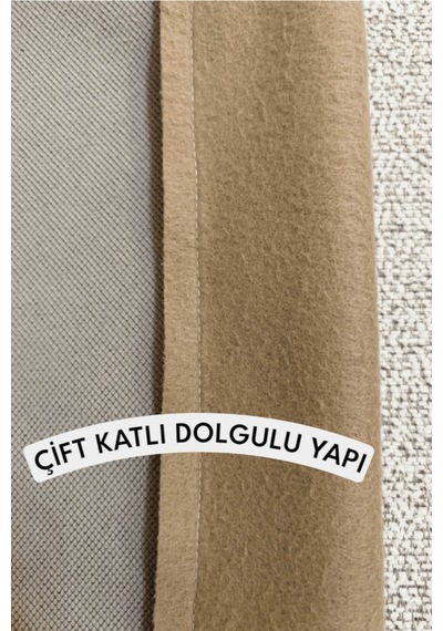 4 Lü Dekoratif Pamuklu Kırlent Kılıfı Seti 2 Papatya 2 Home Modern Boho Etnik Çift Katlı Kumaş Bej Bej