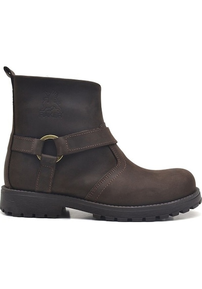 Chiron Hakiki Deri Fermuarlı Kışlık Kız Erkek Unisex Çocuk Botu Çok Renkli