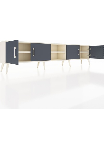 Arges Tv Ünitesi 3 Raflı 4 Kapaklı 220x30x51 Aytaşı-antrasit/aytaşı Antrasıt/aytası - Aytası Arges Tv Ünitesi 3 Raflı 4 Kapaklı 220x30x51 Aytaşı-antrasit/aytaşı Antrasıt/aytası - Aytası