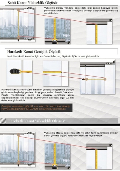 Antrasit Plise Katlanır Cam Balkon Perdesi - Ofis Perdesi - Mutfak Perdesi - Salon Perdesi -