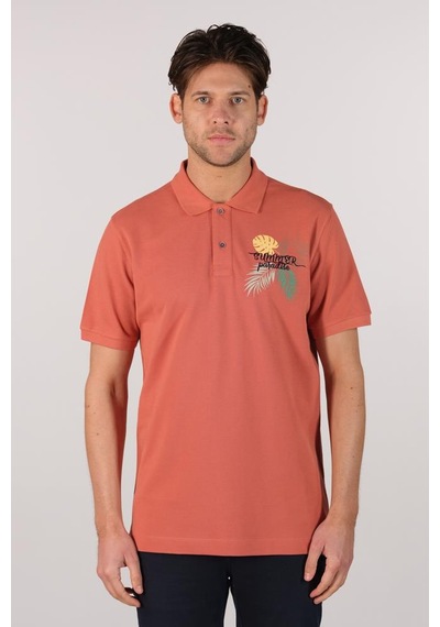 AR-MA Arma Erkek Büyük Beden Polo Yaka Tişört Y22374869001 Pembe-p4 Pembe