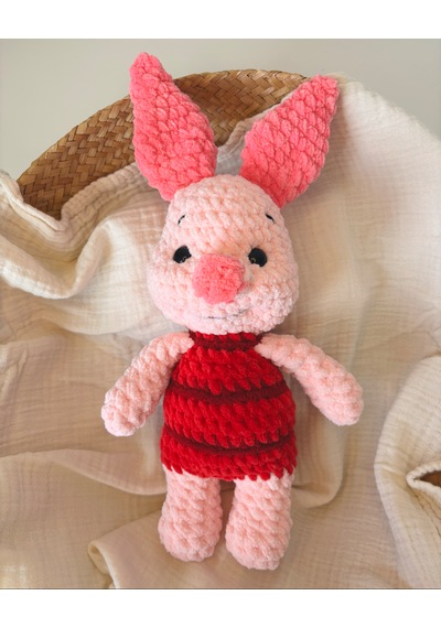 Winnie The Pooh-piglet Peluş Oyuncak Pembe