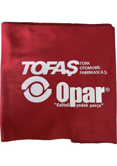 Arcars Tofaş Uyumlu Havlu Tofaş Uyumlu Torpido Havlusu KIRMIZI