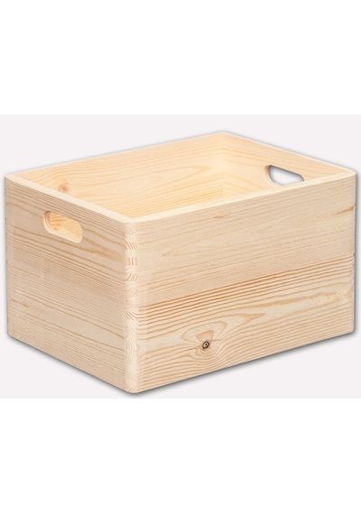 Ahşap Çam Saklama Kutusu 40x24 CM