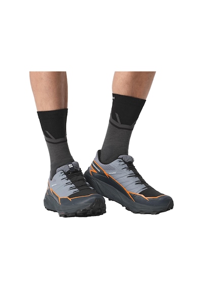Salomon Thundercross Gore-tex Erkek Patika Koşu Ayakkabısı Gri