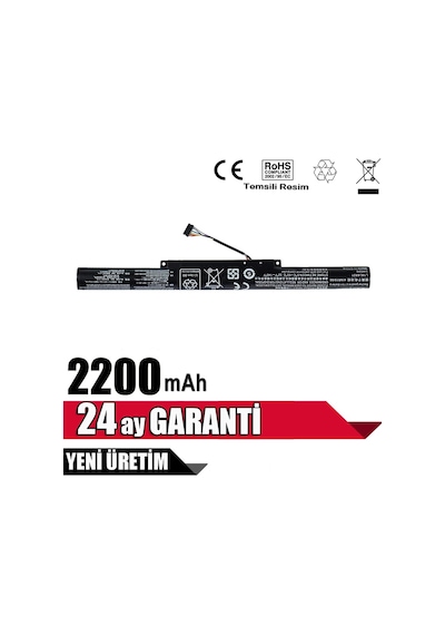 Lenovo Uyumlu Ideapad 500-15Isk Batarya Pil
