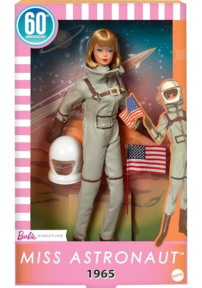Barbie Astronot 60. Yıl Dönümü Nostaljik Bebek