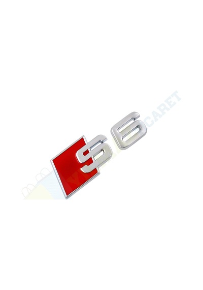 Audi S3 S4 S5 S6 S8 Metal Logo Arka Bagaj Arma Amblem