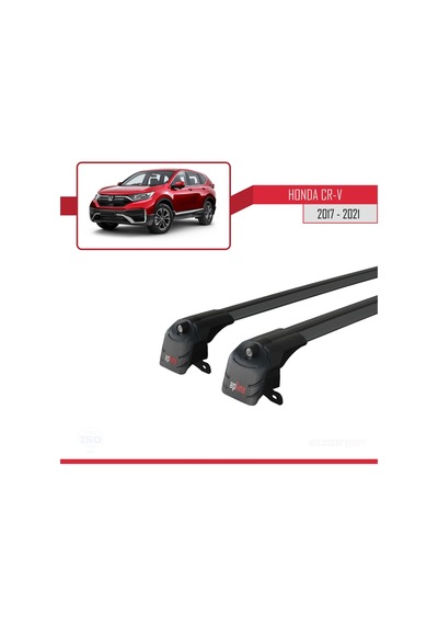 Honda Cr-v 2017-2021 Arası İle Uyumlu Ace-2 Ara Atkı Tavan Barı Siyah