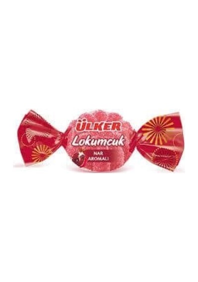 Lokumcuk Nar Aromalı Yumuşak Şeker 1 Kg 5 Adet