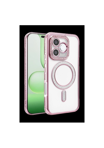 Huawei Honor 600 Lite Joke Simli Magneticsafe Kılıf - Pembe