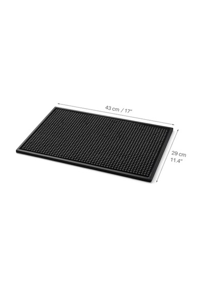 Bıçak Kurutma Matı 30x50 Cm Emici Kahve Barı Aksesuarları Sızdırmaz Mutfak Tezgahı Koruyucu Mat Dekoratif Desenl