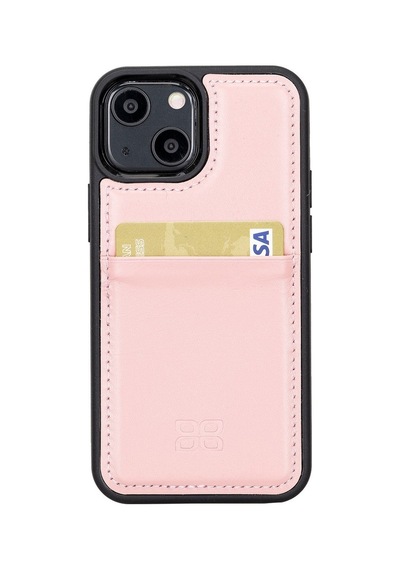 Bouletta Apple İphone 13 Mini Uyumlu Deri Arka Kapak Fxcp Nu2