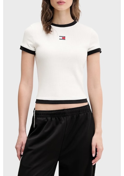 Tommy Jeans Bayan T Shirt Dw0dw22575 Ybl Beyaz BEYAZ Tommy Jeans Bayan T Shirt Dw0dw22575 Ybl Beyaz BEYAZ