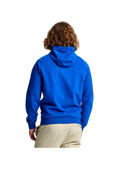 Slam Slam Logo Fz Hoodie Erkek Mavi Sweatshirt W11 Mavi