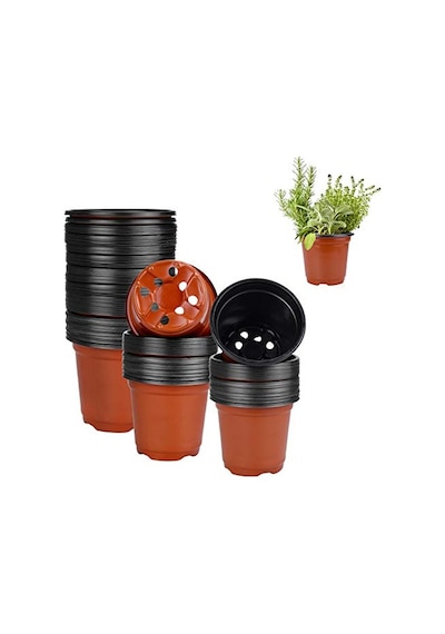 Üretim Saksısı 100 Adet / 12 Cm Vakum Saksı