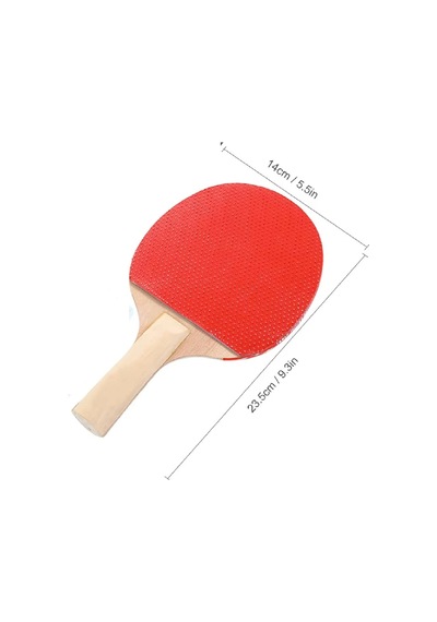 Ping Pong Masa Tenisi Seti Tenis Raketi Seti 2 Raket + 3 Ping Pong Topu Spor Aksesuarları Crchmgo