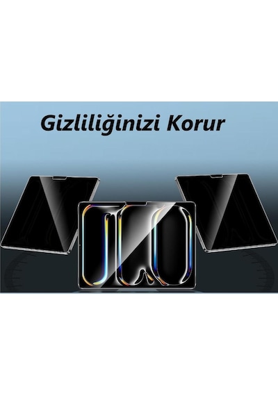 Apple Uyumlu iPad  Air 13 İnç İle Hayalet Ekran Koruyucu