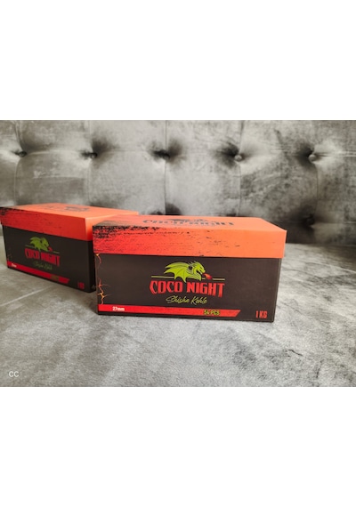 Coco Night Küp Nargile Kömürü 2 KG 27 MM