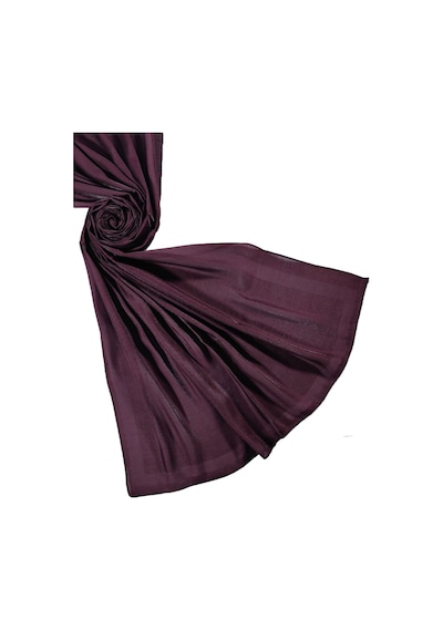 Mim Eşarp Mısırlı Eşarpları Parıltılı Bantlı Elegance Prenses Şal Mor