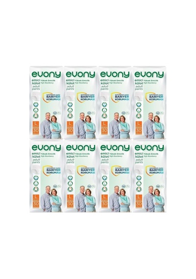 Hasta Bezi Yetişkin Emici Külot L-büyük Boy 240 Adet 8pk 30