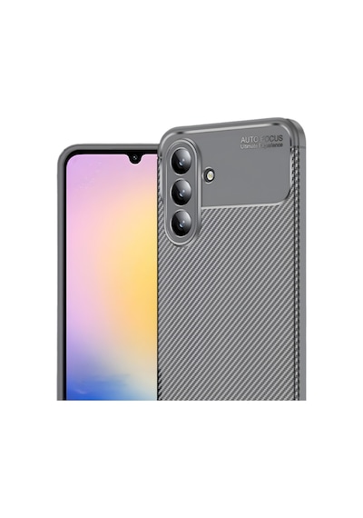 Galaxy  Uyumlu  S25 Fe Auto Focus Karbon Kapak - Gri