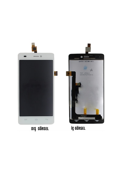 Teknonet Casper Via V8c Uyumlu Lcd+dokunmatik - Beyaz