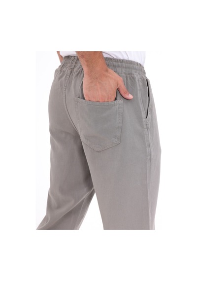 Blayn Jeans Erkek Regular Fit Gabardin Pantolon Günlük Rahat Kesim Klasik Erkek Pantolon Füme