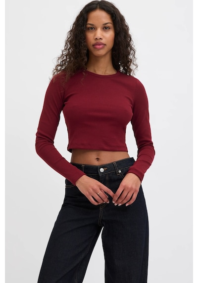 Jack & Jones Jxfeline Kadın Tişört Kirmizi