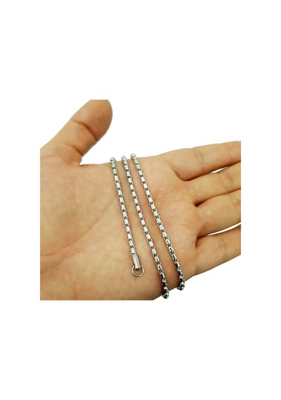 Chavin Gri 55 Cm. 3 Mm. Erkek Çelik Zincir Eh68 (478257886) Chavin Gri 55 Cm. 3 Mm. Erkek Çelik Zincir Eh68 (478257886)