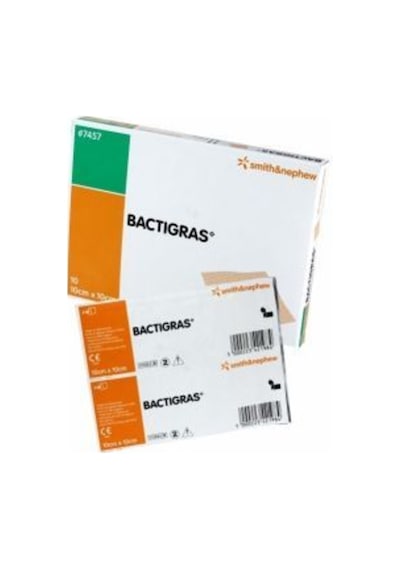 Smith&Nephew Bactigras Antiseptik Yara Örtüsü 10 x 10 CM