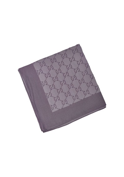 Mim Eşarp Işıl İpek - G Desen Siena Eşarp 100x100 Cm Lila