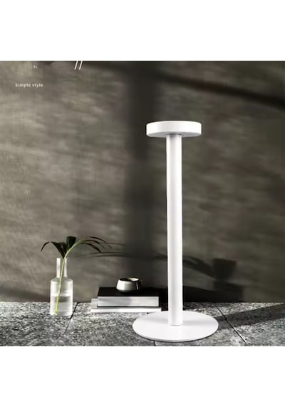 Forlife Dokunmatik Şarjlı Dekoratif Halter Led Masa Lambası