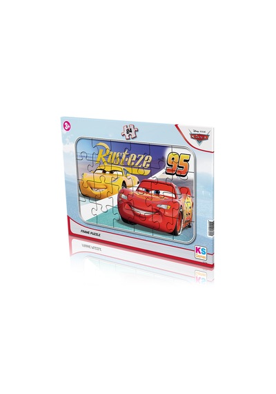Ks Games Cars Arabalar 24 Parça Frame Çocuk Puzzle