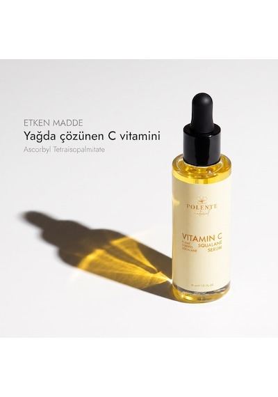 Tr C Vitamin & Squalane Serum, Aydınlatıcı Leke, 30 Ml