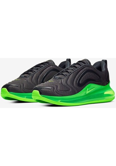 Nike Air Max 720 Black Volt Ao2924-018 Spor Ayakkabı Çok Renkli