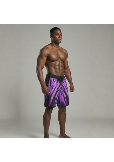 Pose I Down Abyssal Bloom Boardshort Mor