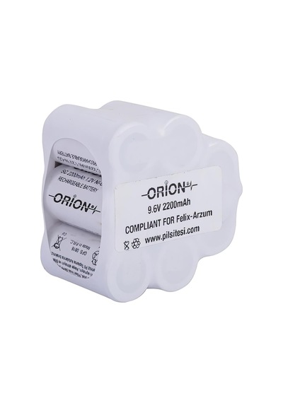 Fakir Uyumlu Orıon 9.6V 2200 mAh Şarjlı Süpürge Pili (306005080)