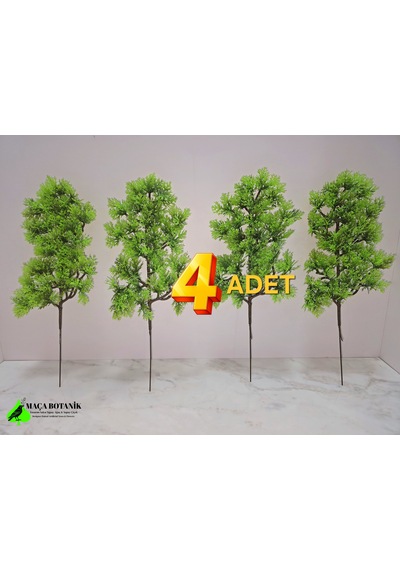 Yapay Bonsai Dalı 4 Adet Yeşil