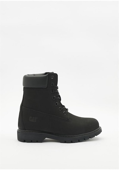 Caterpillar Clovis Black Nubuk Kadın Bot Siyah